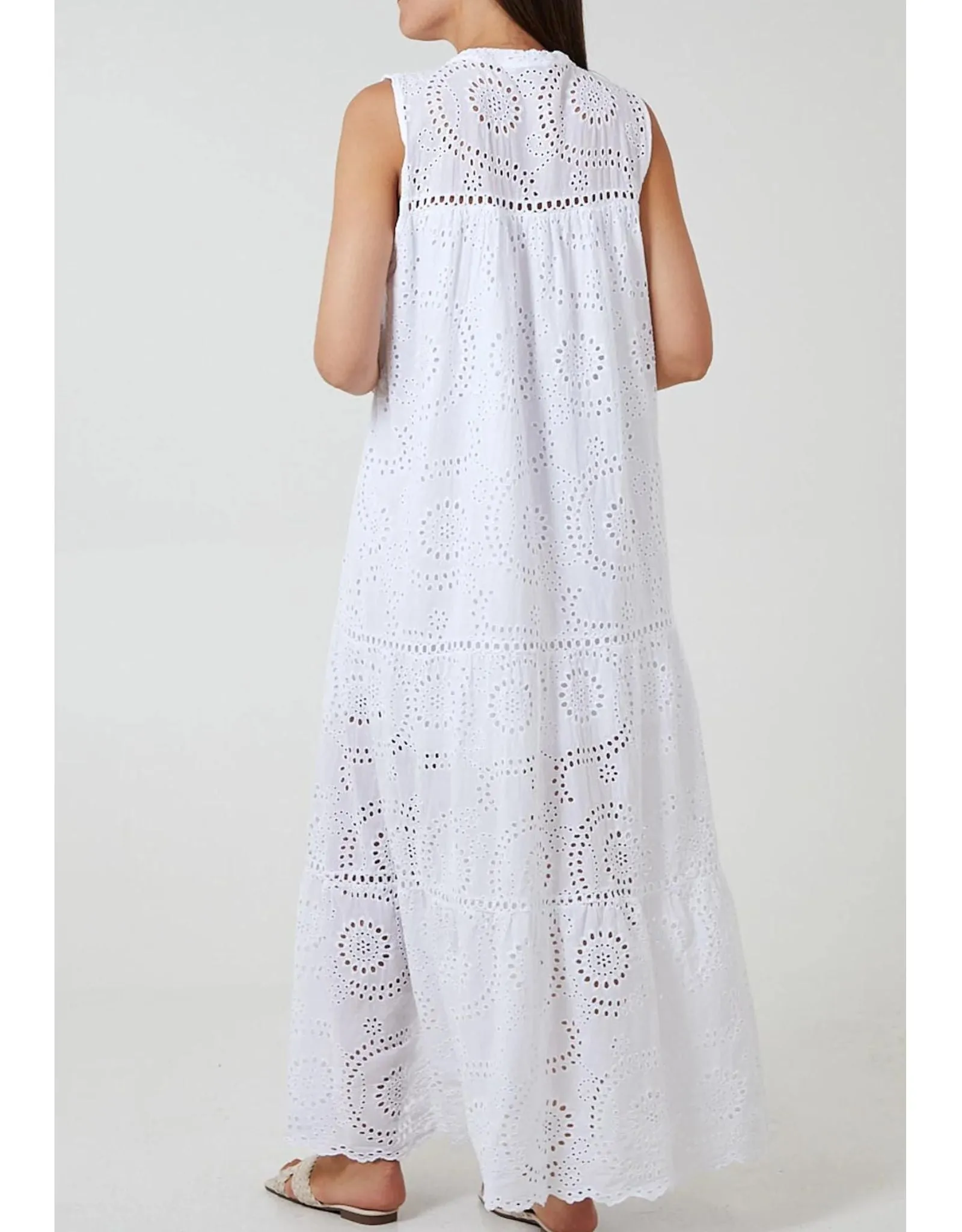 Anaya Broderie Maxi dress Size 10-14