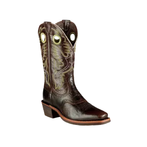 Ariat Men's Heritage Roughstock Thunder Brown Boot