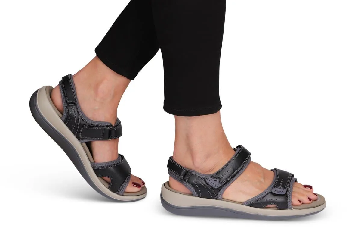 Malibu Black Women's Sandals