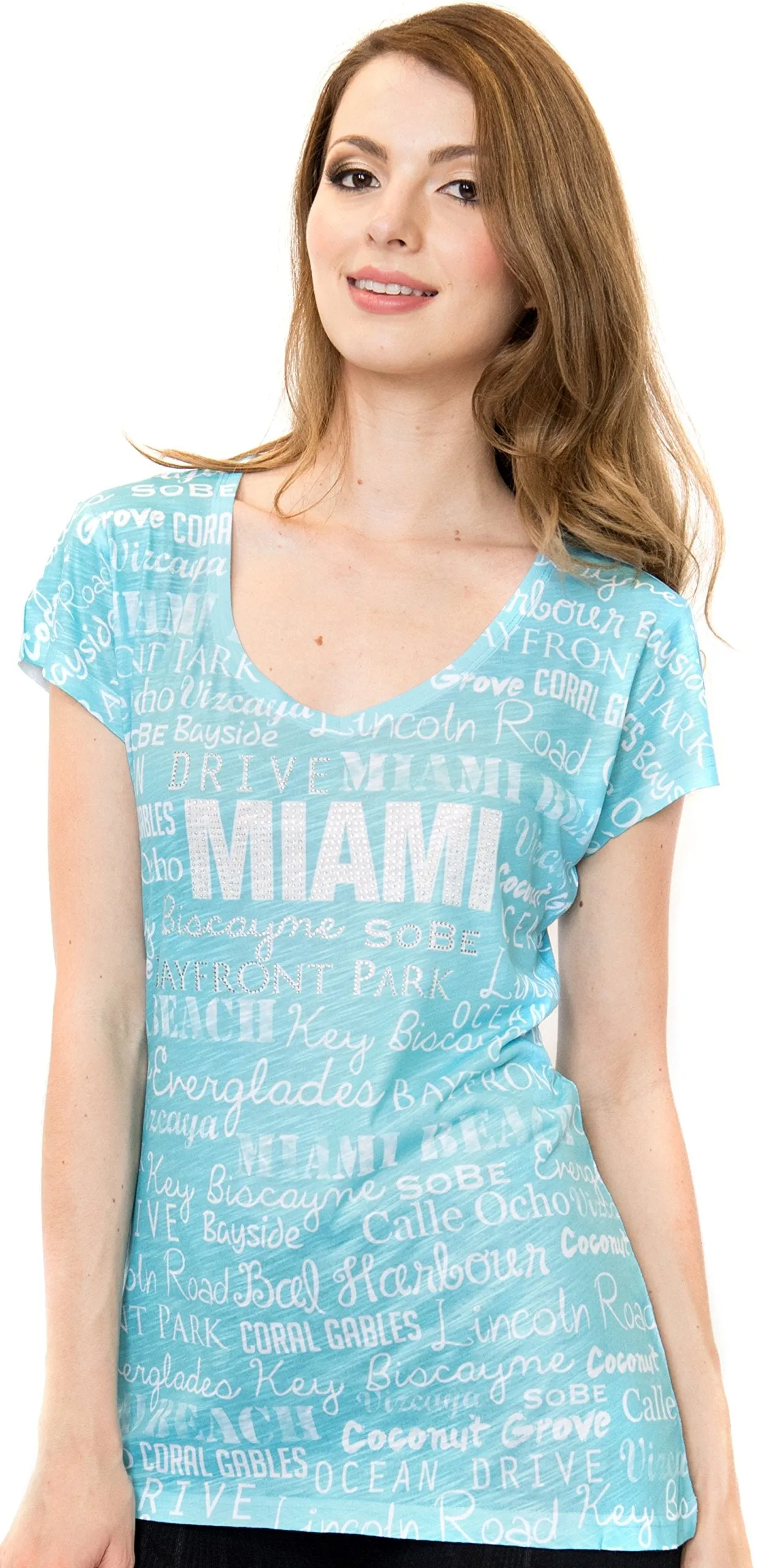 Miami V-Neck T-Shirt