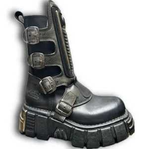 Optimized Title: Authentic New Rock M.332 Terminator Boots