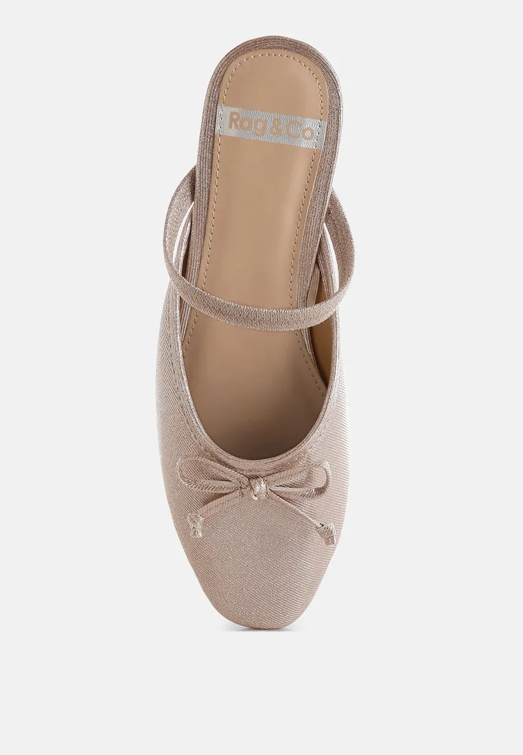 Opalia Glitter Ballet Mules