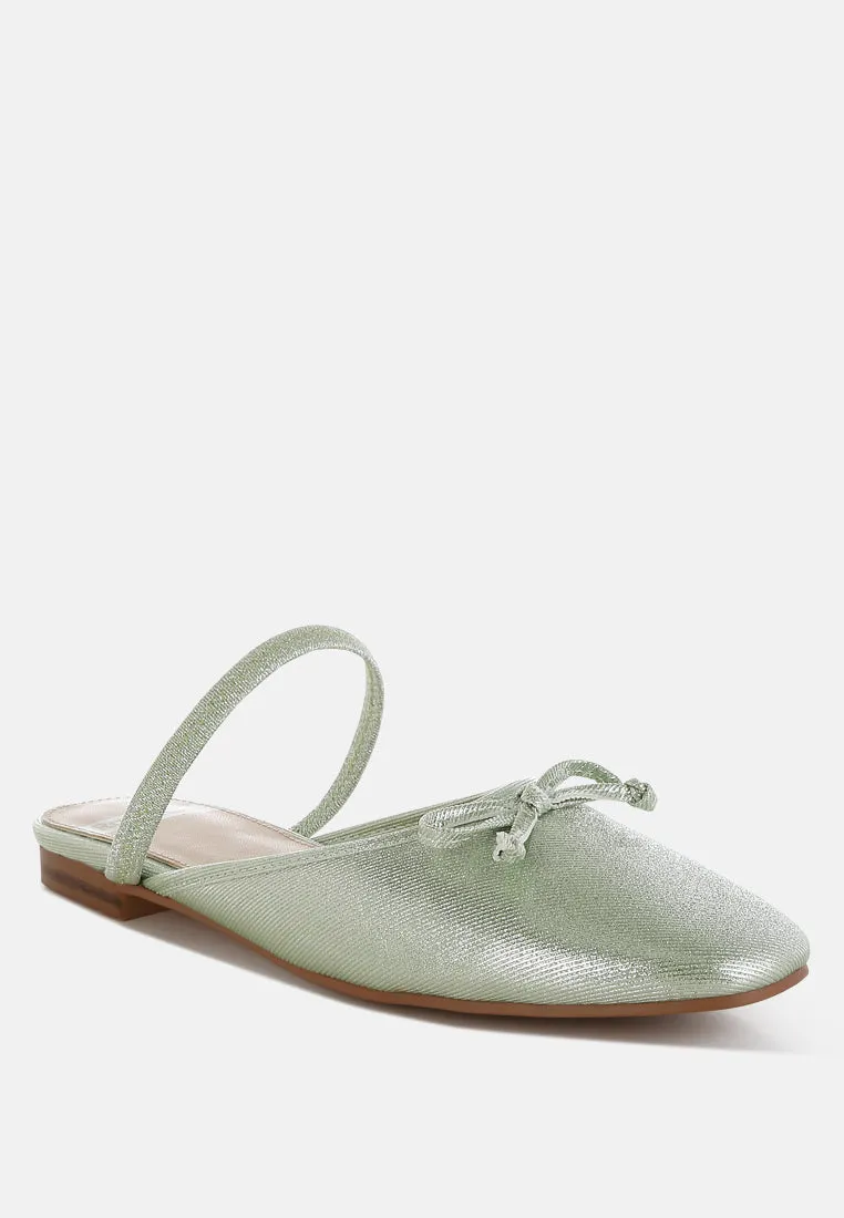 Opalia Glitter Ballet Mules