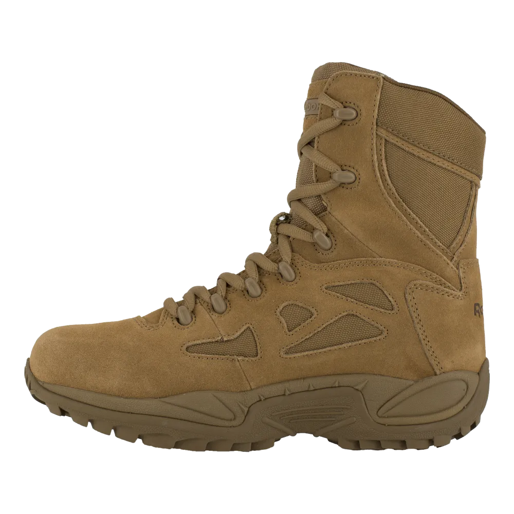 Reebok RB897 Women's Rapid Response Soft Toe Tactical Boots - Coyote