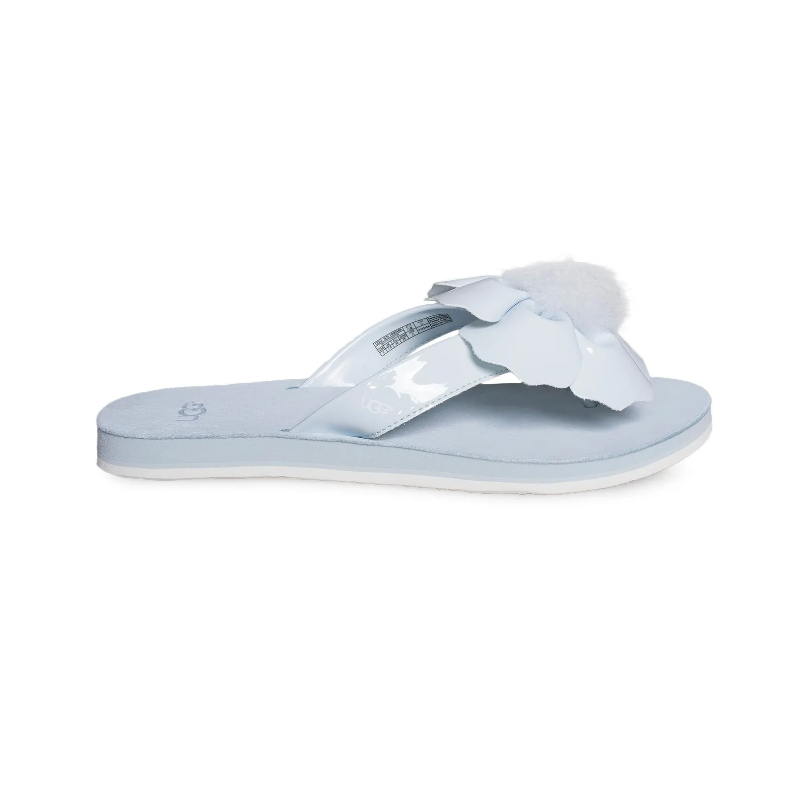 UGG Poppy Sky Blue Flip Flops - Women's